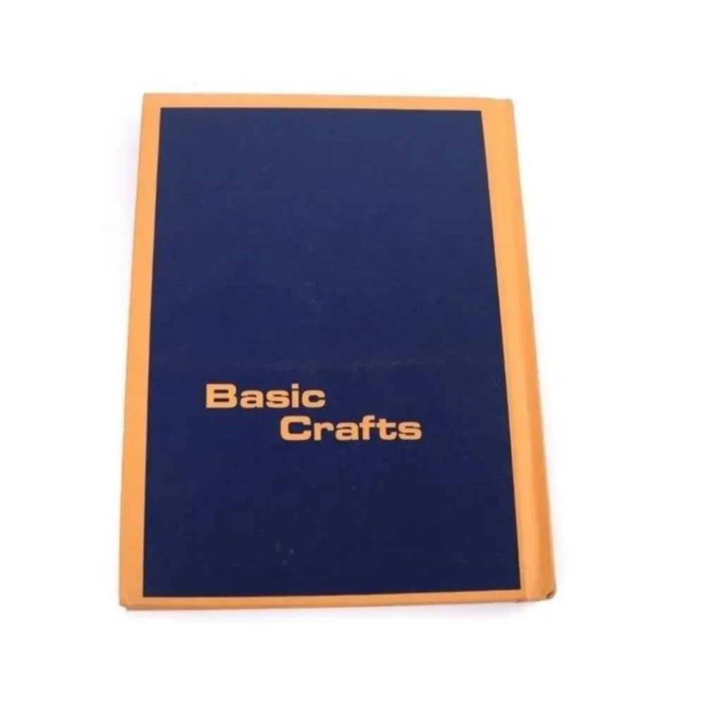 Basic Crafts by John Lindbeck Vintage Book 1969 Instant Library Coffee Table